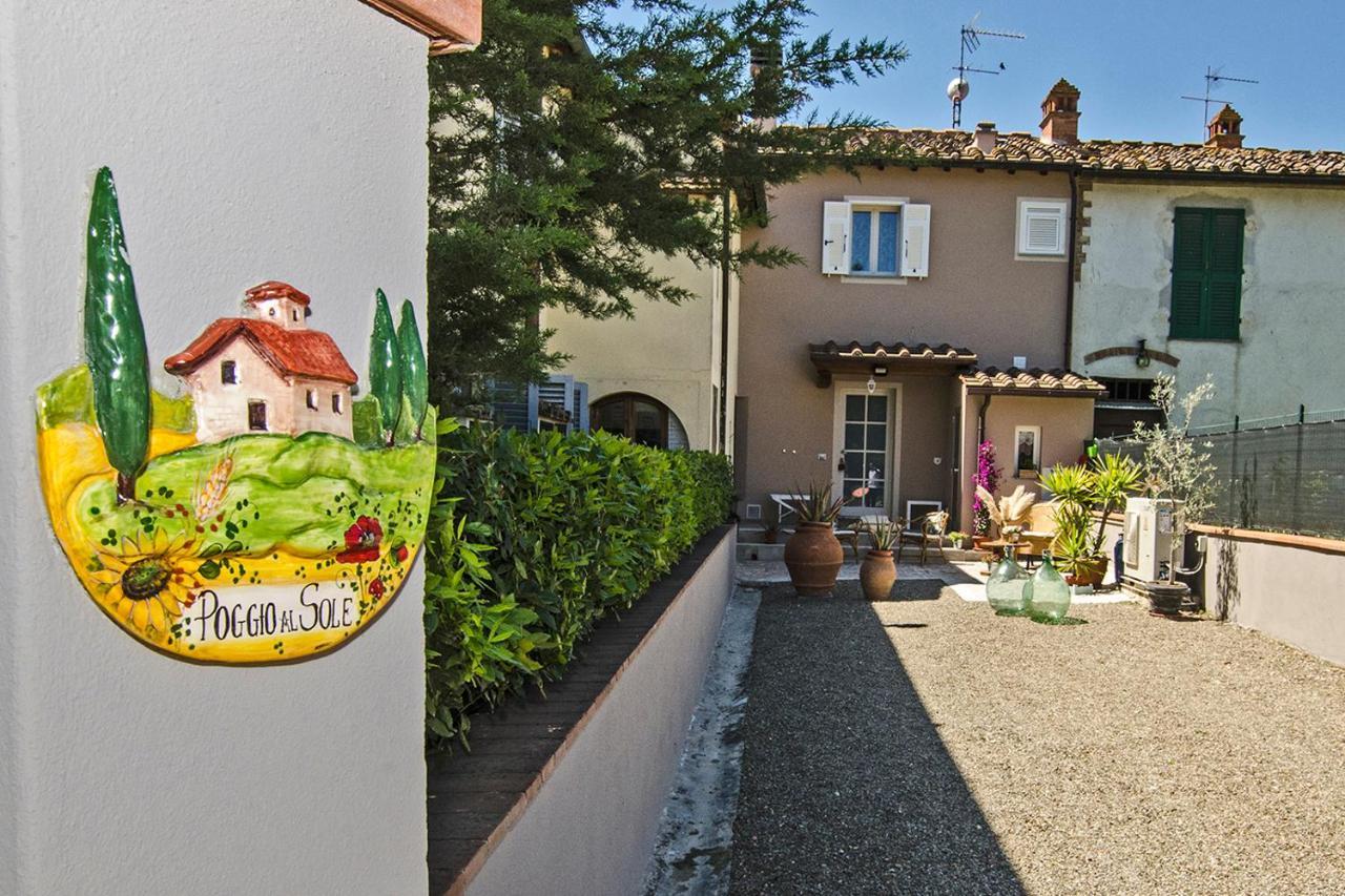Poggio Al Sole Apartman Montespertoli Kültér fotó
