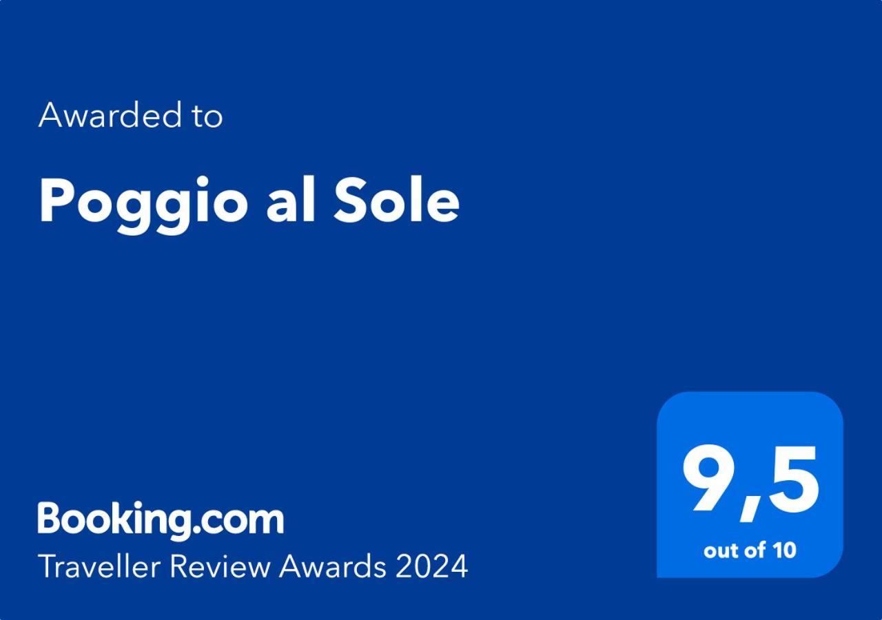 Poggio Al Sole Apartman Montespertoli Kültér fotó